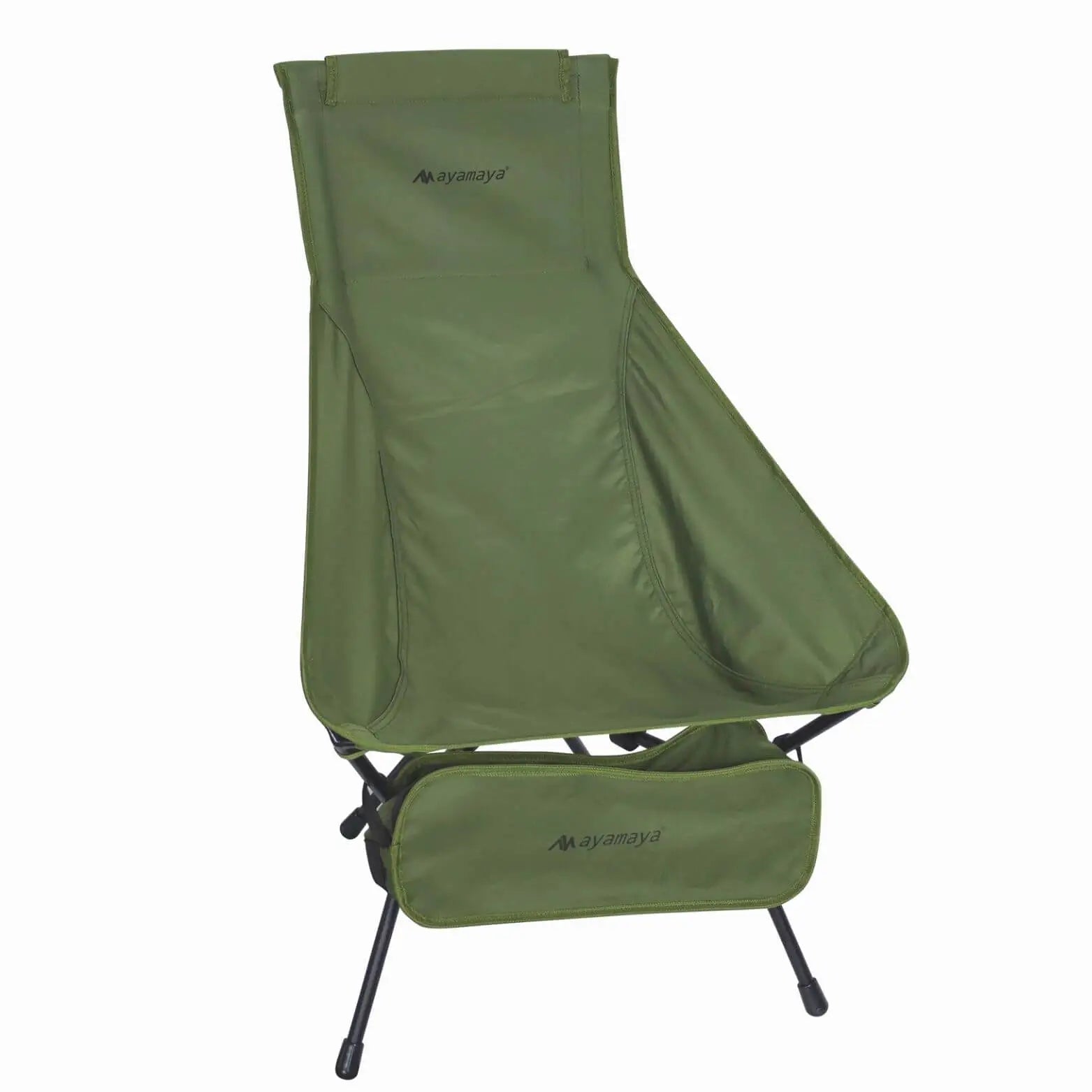 Ayamaya Everest Lounger High Back Camping Chair – Lightweight Portable Folding Chair, 330 lb Capacity, 7075 Aluminum Frame