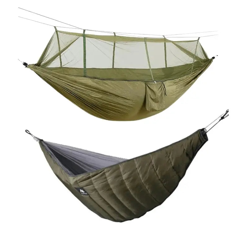 Camping Hammock Premium Underquilt Bundle Ultimate Outdoor Comfort