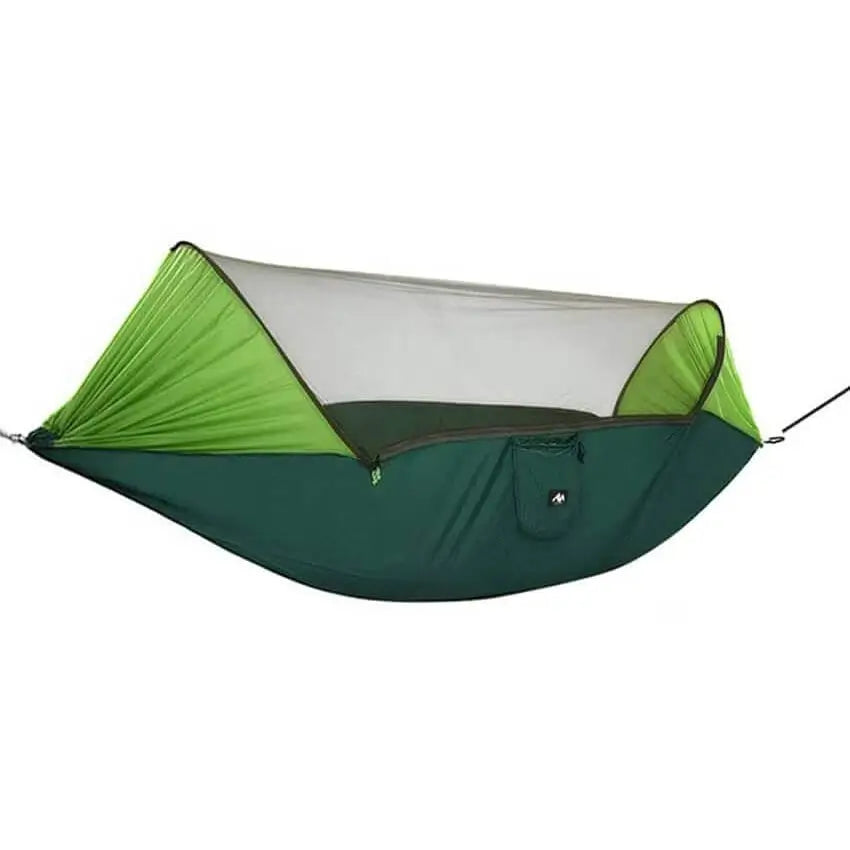 Double hammock with mosquito net clearance