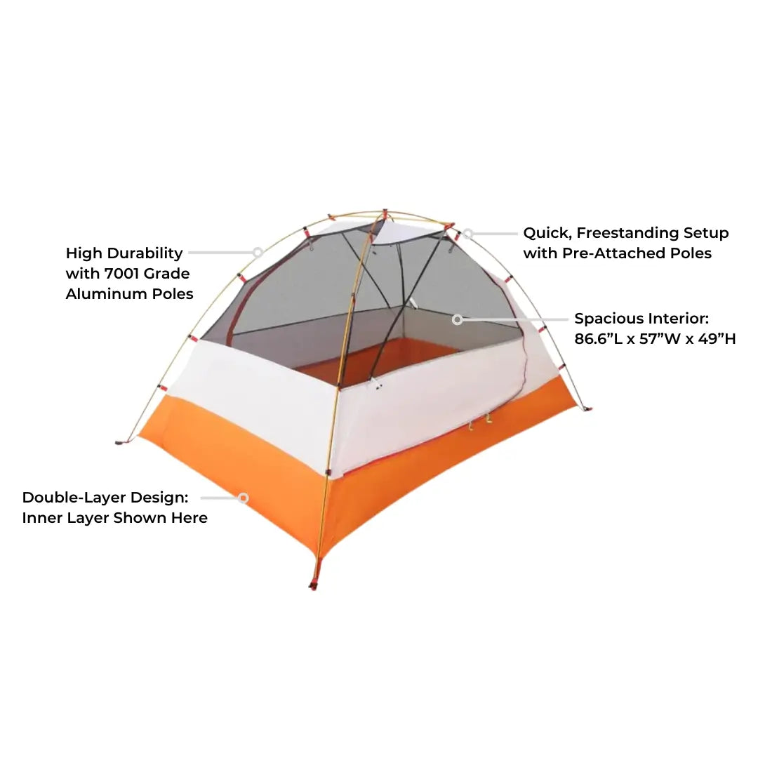 San Gabriel 4 Season Backpacking Tent 1-2P