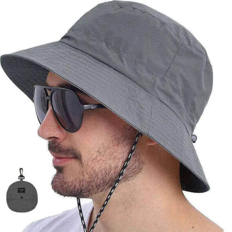 Waterproof Bucket Hat Women Men Summer Sun Protection Camping Hiking Cap Outdoor