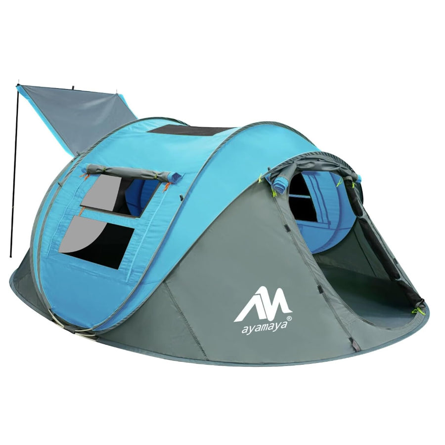Adobe 2–3P Stargazing Pop-Up Tent – Quick Setup, Skylight, Dual Entry