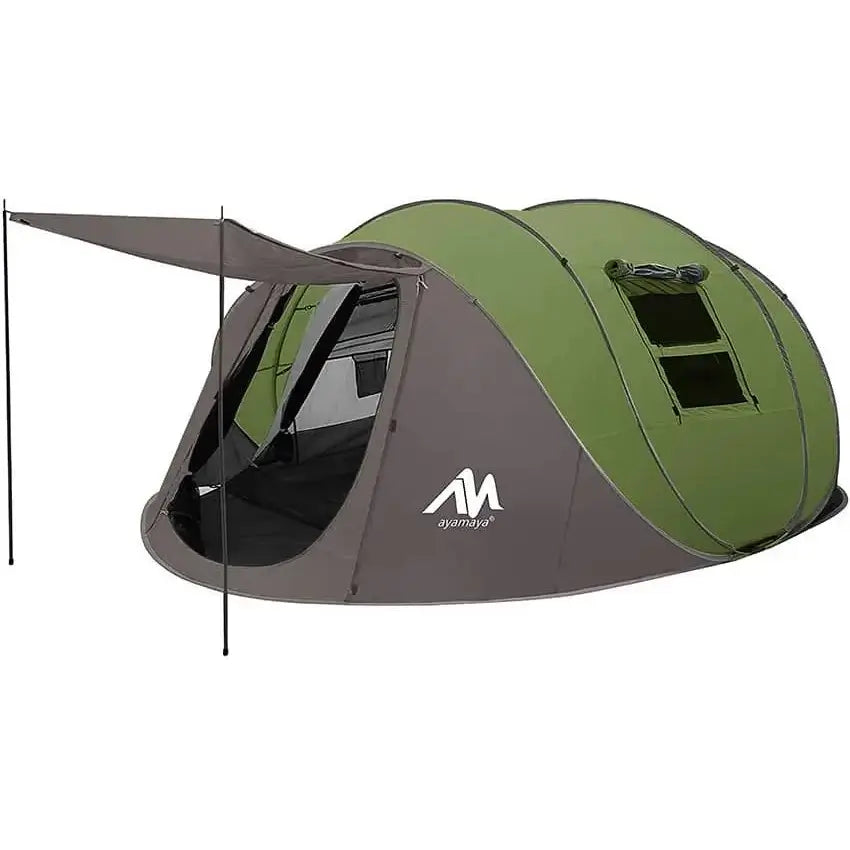 AYAMAYA Family Camping Tent | Pop Up Tent | Vestibule for 4-6 Person