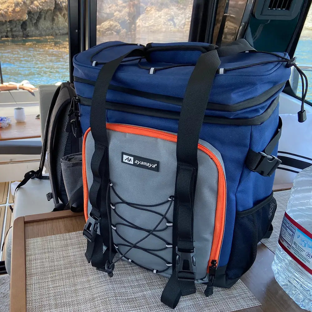 Arctic Mule Insulated Backpack Cooler - 30L Waterproof Soft-Sided Bag, Portable for Camping, Hiking & Outdoor Activities