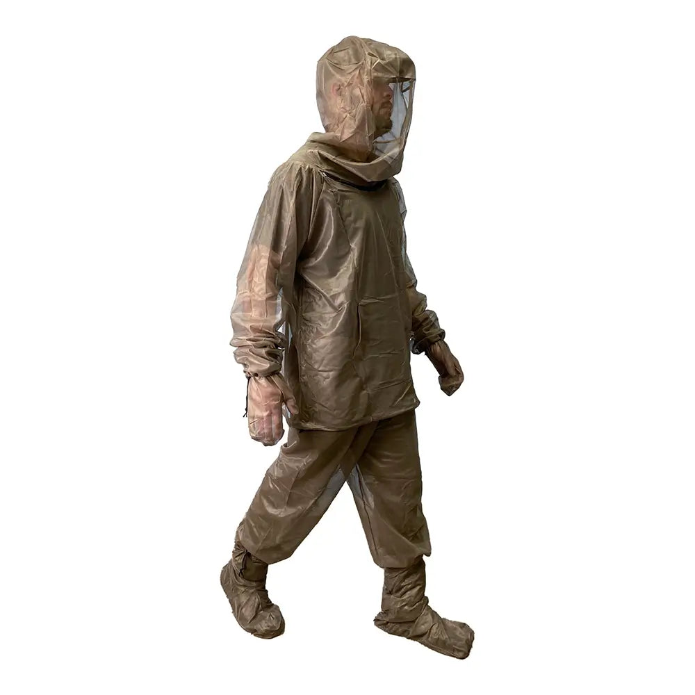 Ayamaya 4-Piece Mosquito Net Bug Suit – Breathable Full Body Insect Protection for Outdoor Adventure (Unisex S/M to XXL)