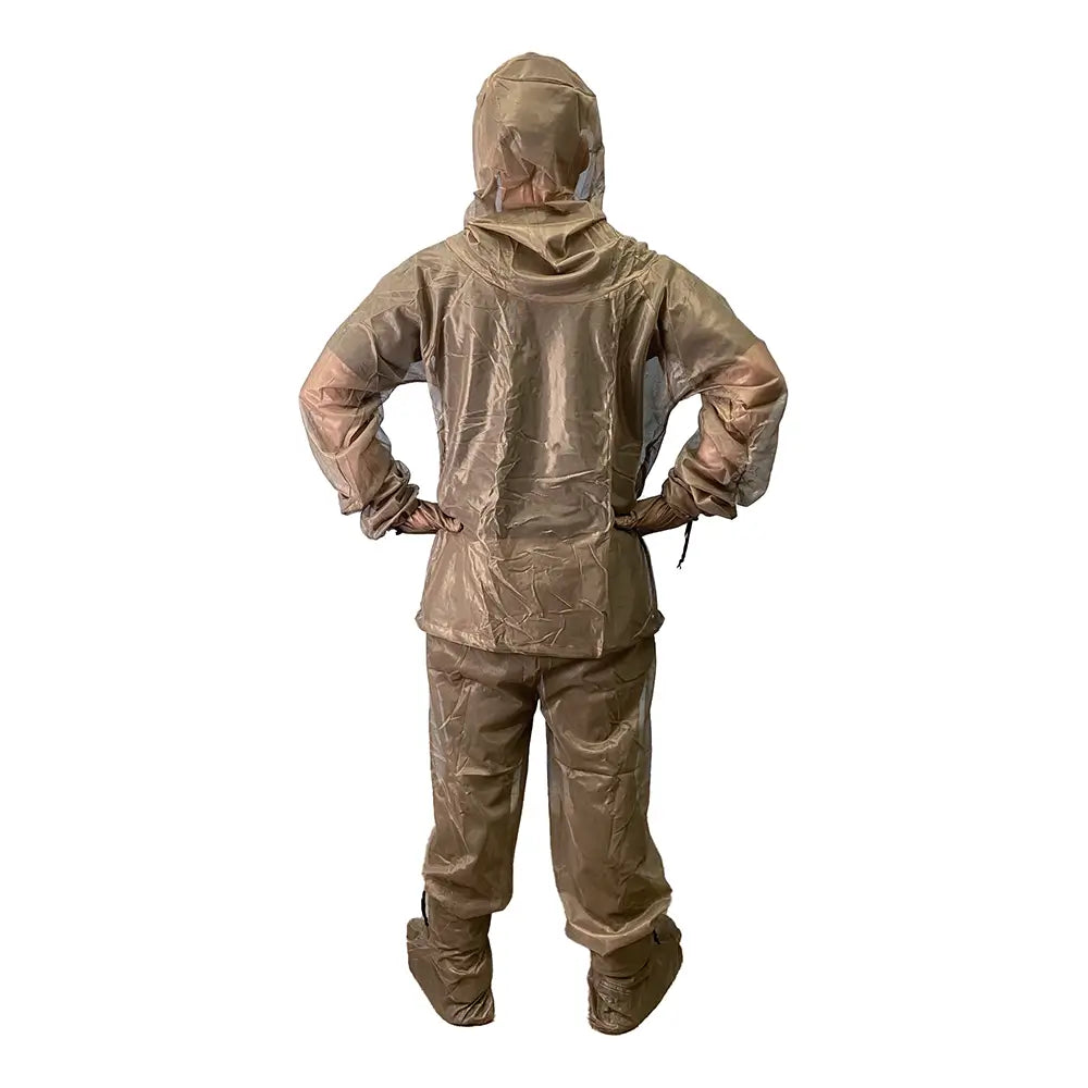 Ayamaya 4-Piece Mosquito Net Bug Suit – Breathable Full Body Insect Protection for Outdoor Adventure (Unisex S/M to XXL)