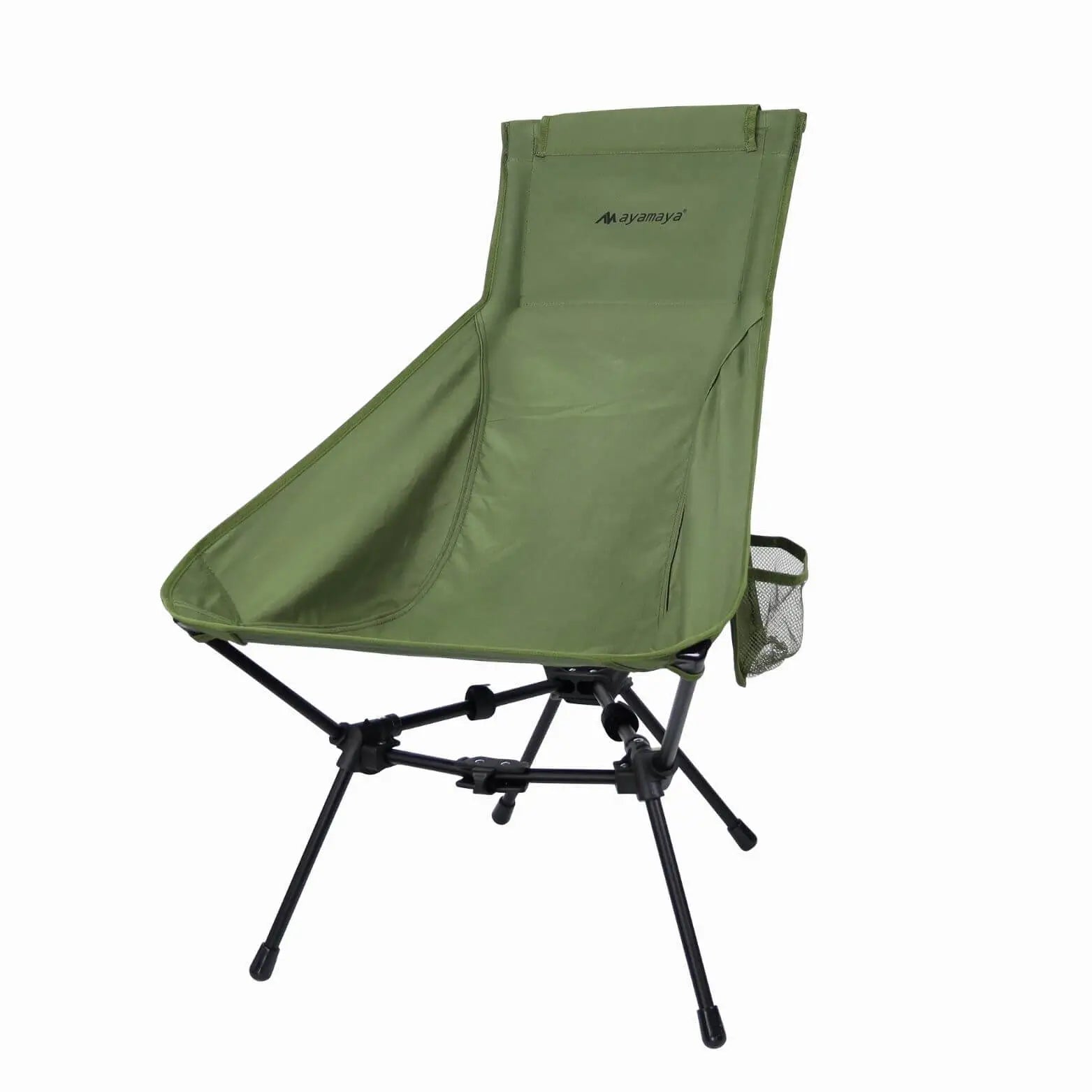 Ayamaya Everest Lounger High Back Camping Chair – Lightweight Portable Folding Chair, 330 lb Capacity, 7075 Aluminum Frame