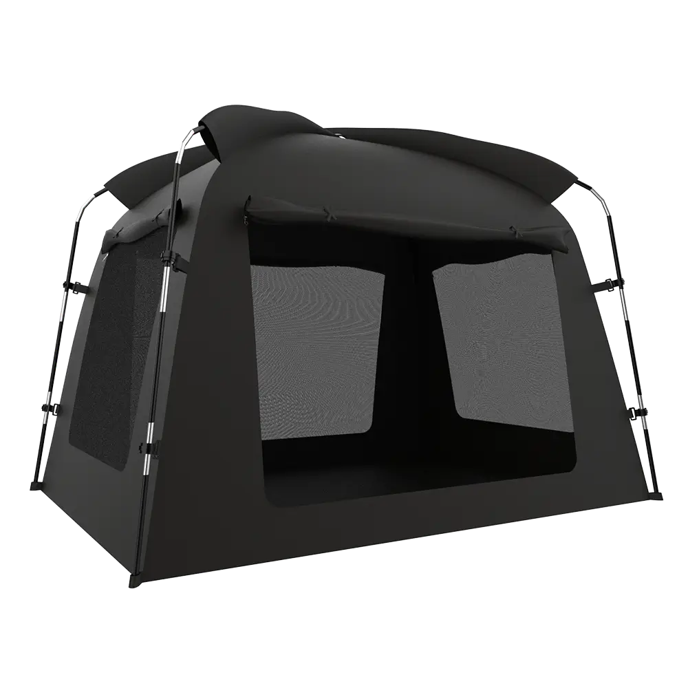 pop up bed tent Ayamaya Indoor Privacy Bed Tent Full size – Cozy Blackout Canopy for Better Sleep