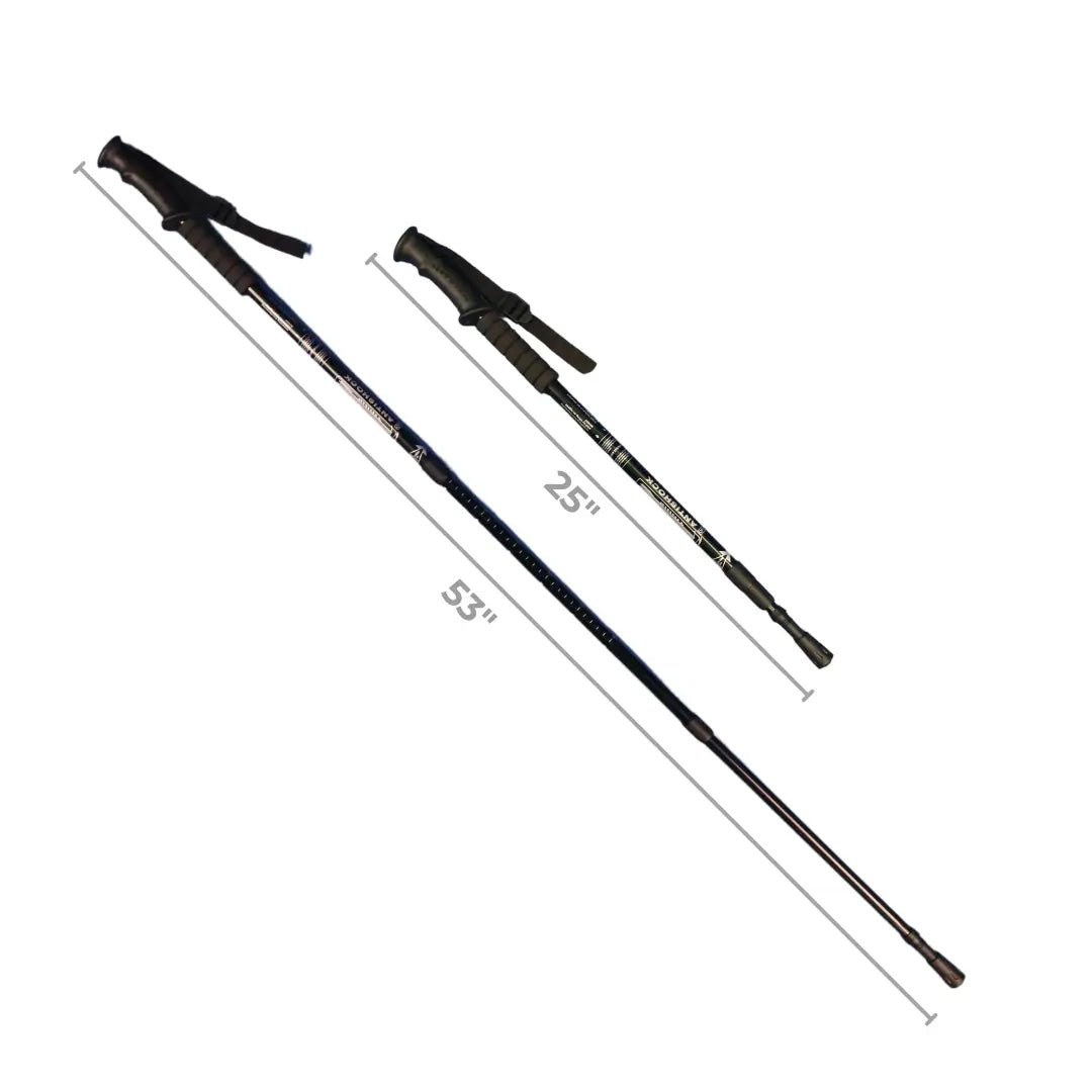 SummitEase Trekking Poles| Walking Stick| Adjustable Anti-Shock Alpenstock