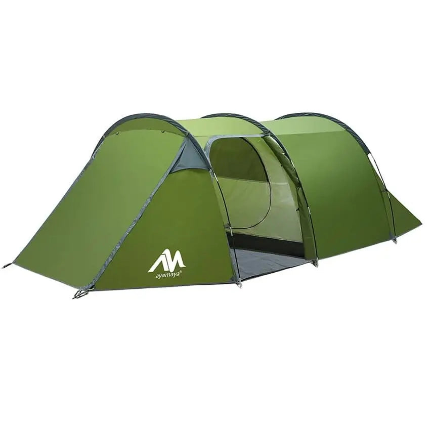 3 4 Person Tunnel Camping Tent Enhanced Protection Interior and Access