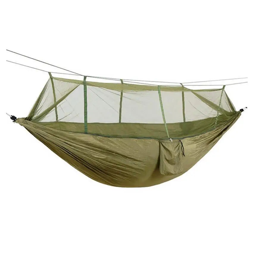 TwinJungle Double Camping Hammock with Mosquito Net