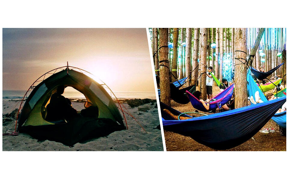 HOW TO CHOOSE BETWEEN TENT CAMPING AND HAMMOCK CAMPING?
