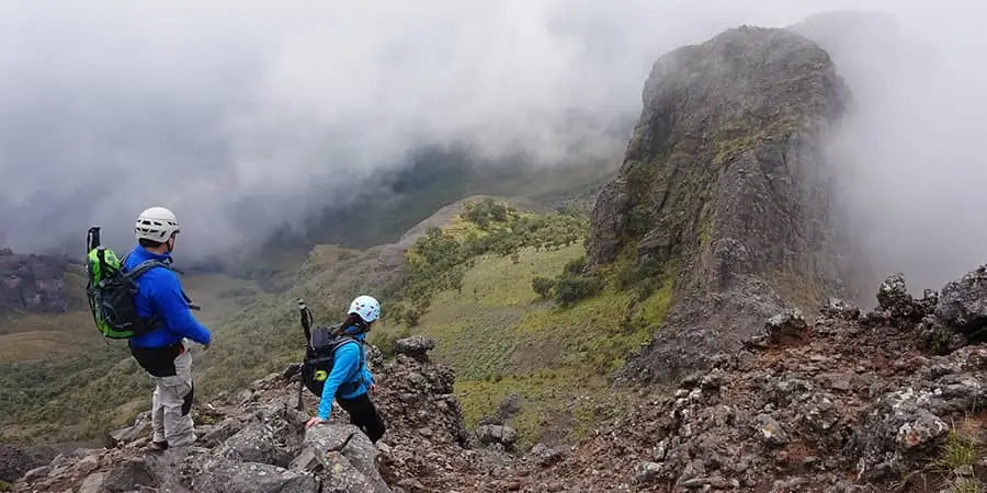 how to pack trekking poles