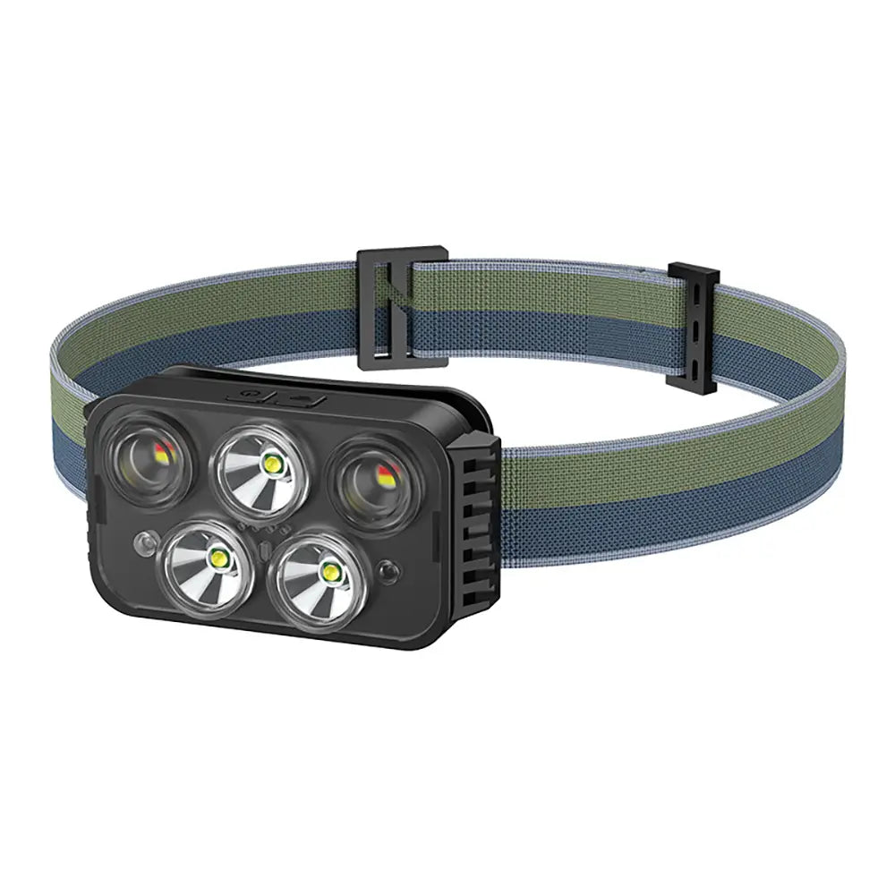 MotionGlow Pro 5 LED Rechargeable Headlamp