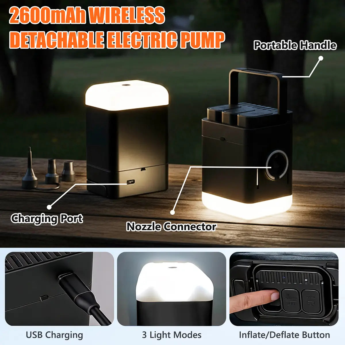 Ayamaya Car Air Mattress for Back Seat – Inflatable Car Bed with Rechargeable Pump for SUV & Sedan Road Trips