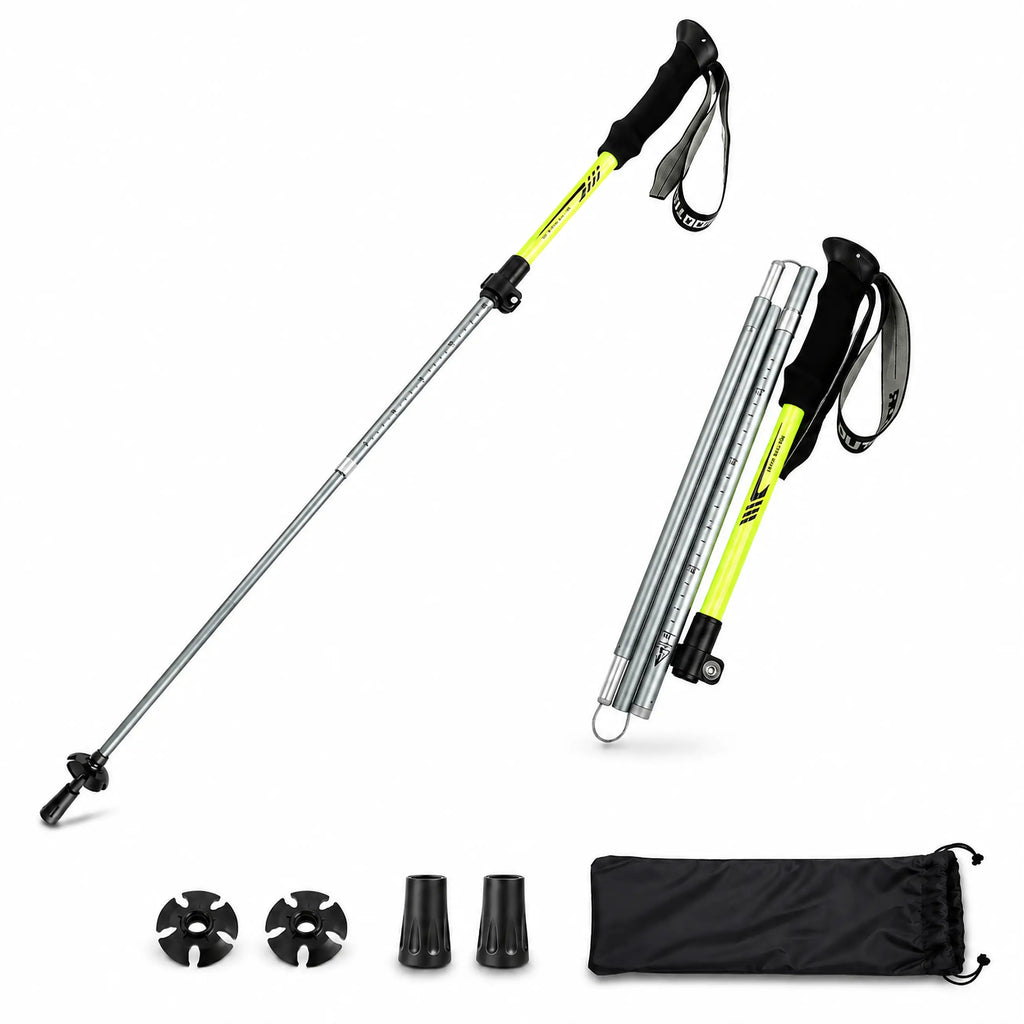 Collapsible Trekking Poles – Lightweight Folding Hiking Poles