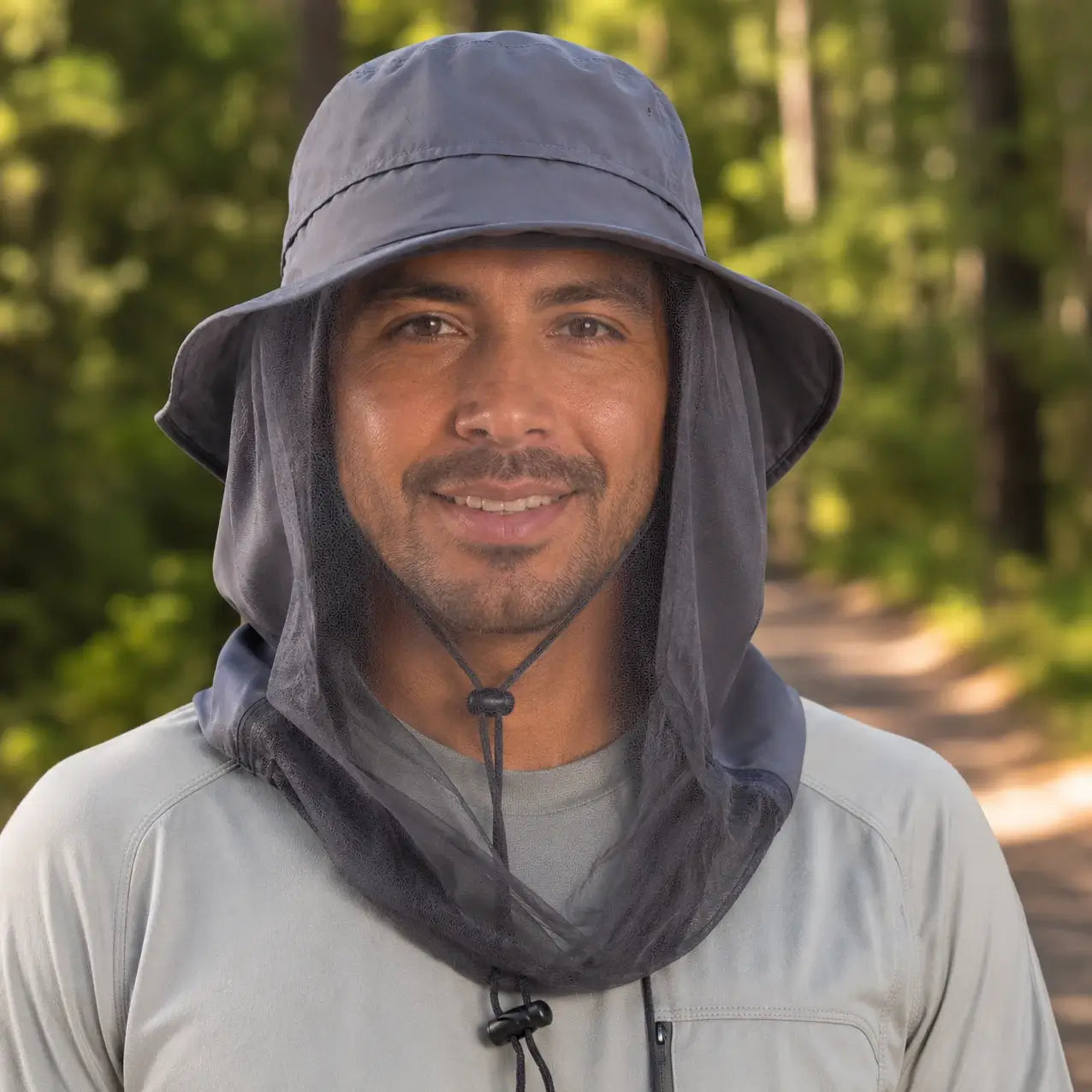 Mosquito Net Hat with Neck Face Cover for Men Women Sun Hat