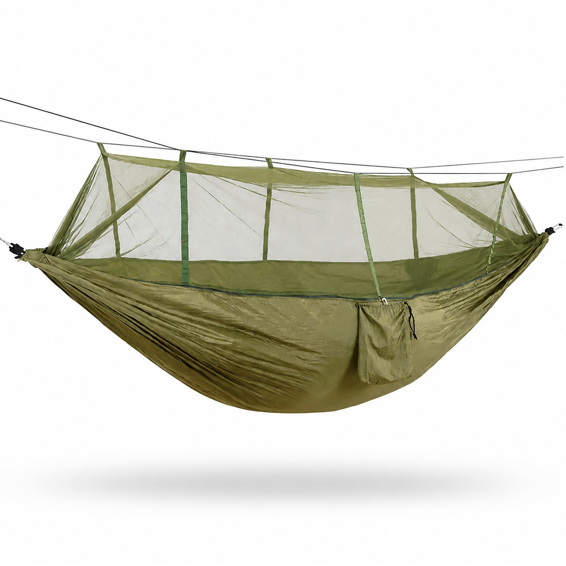 TwinJungle Double Camping Hammock with Mosquito Net