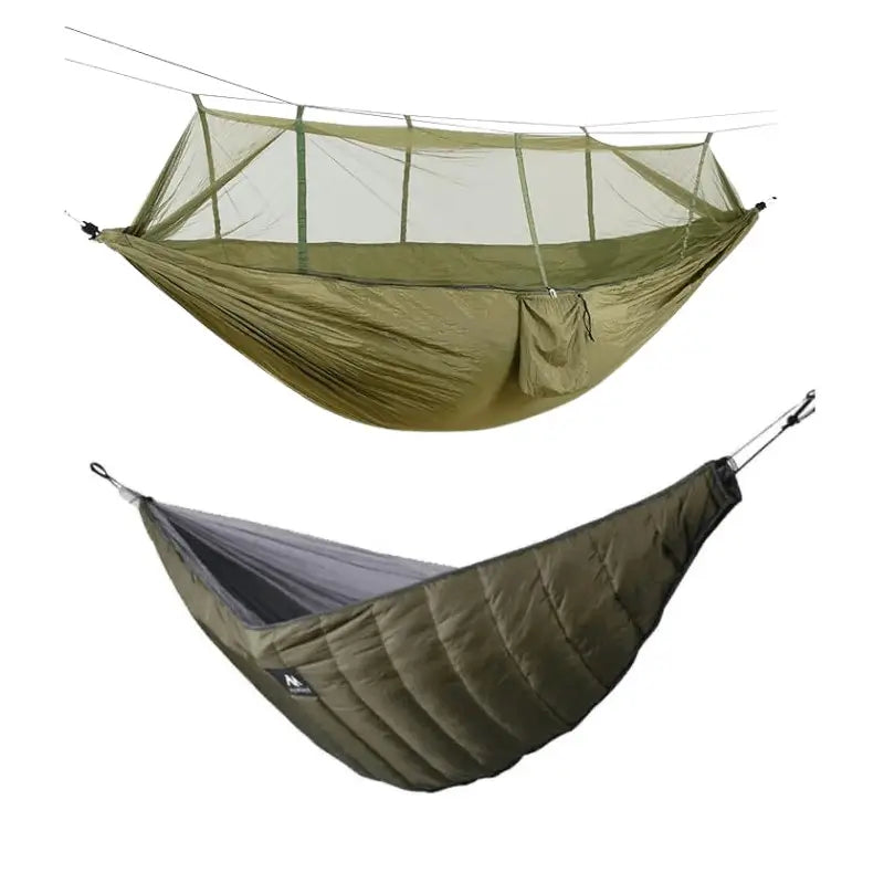 Camping Hammock + Premium Underquilt Bundle