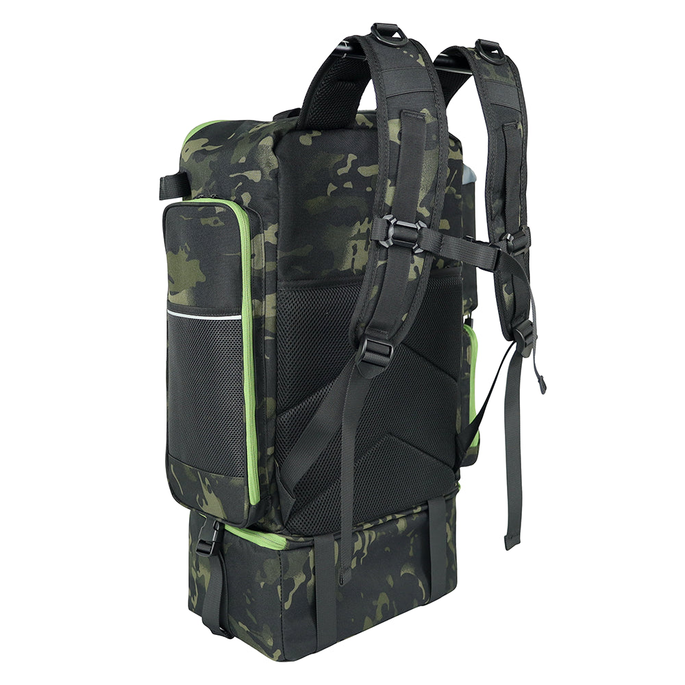 TackleChill Pro 45L Fishing Backpack with Detachable Cooler