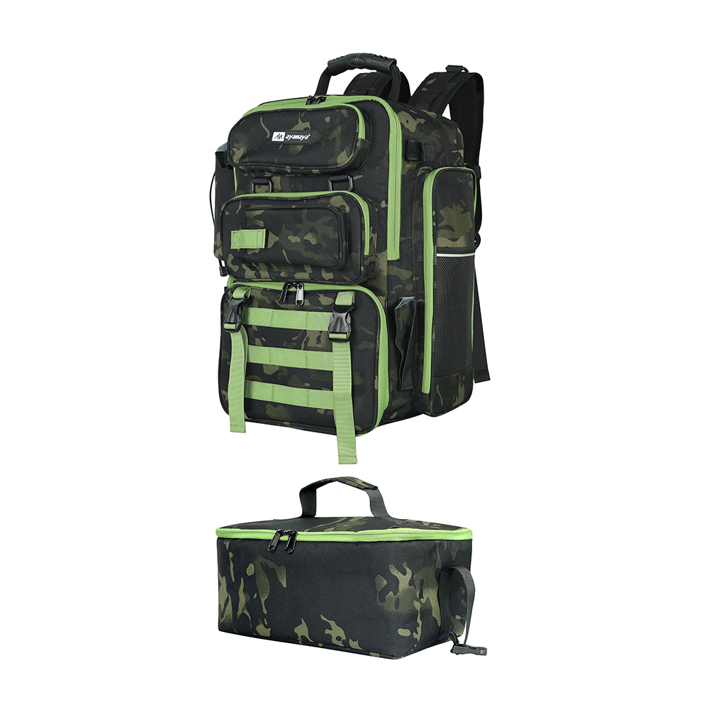 TackleChill Pro 45L Fishing Backpack with Detachable Cooler