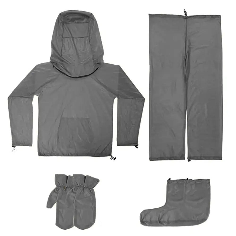 Ayamaya 4-Piece Mosquito Net Bug Suit – Breathable Full Body Insect Protection for Outdoor Adventure (Unisex S/M to XXL)