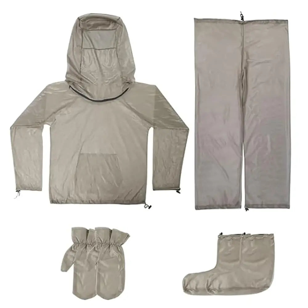 Ayamaya 4-Piece Mosquito Net Bug Suit – Breathable Full Body Insect Protection for Outdoor Adventure (Unisex S/M to XXL)