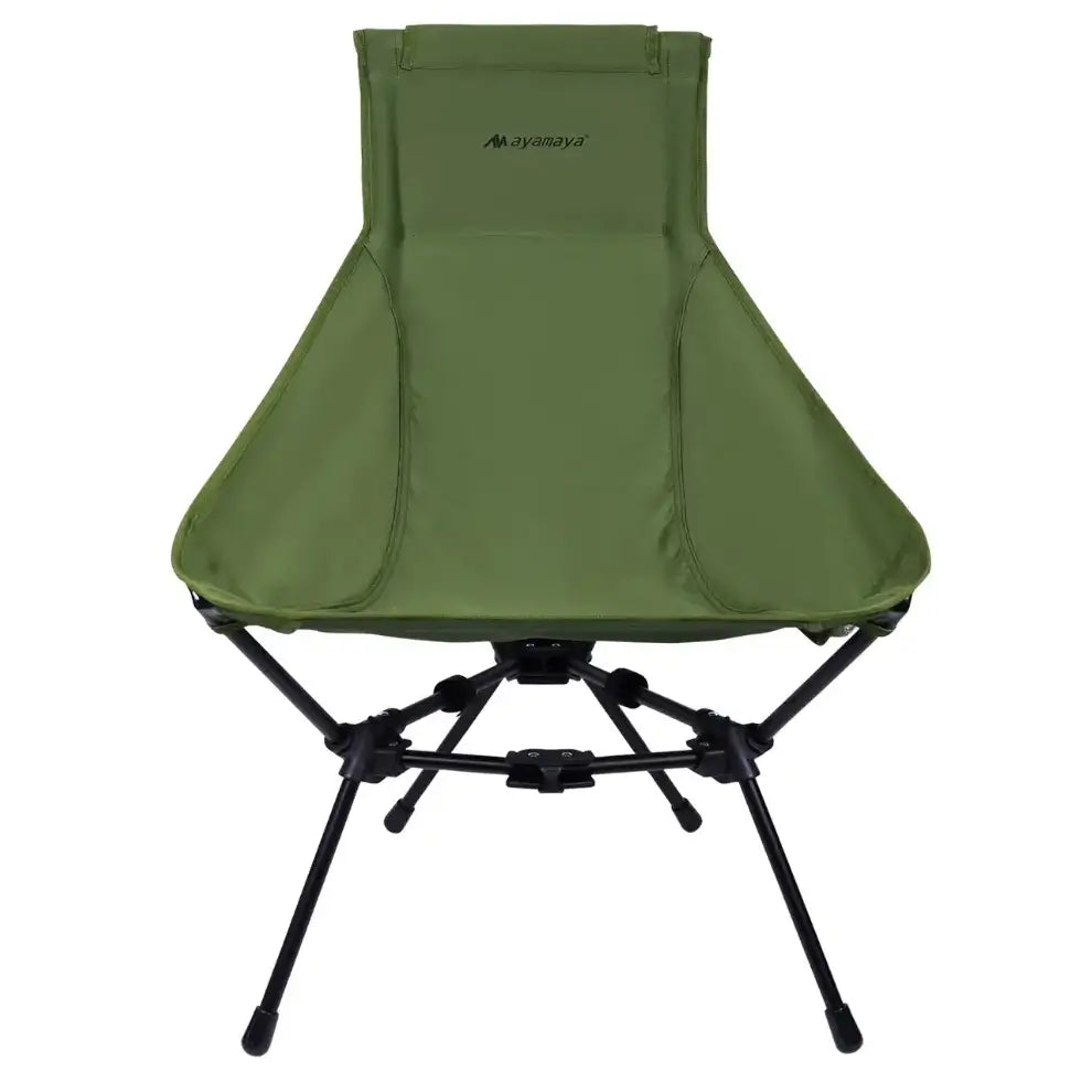 Ayamaya Everest Lounger High Back Camping Chair – Lightweight Portable Folding Chair, 330 lb Capacity, 7075 Aluminum Frame