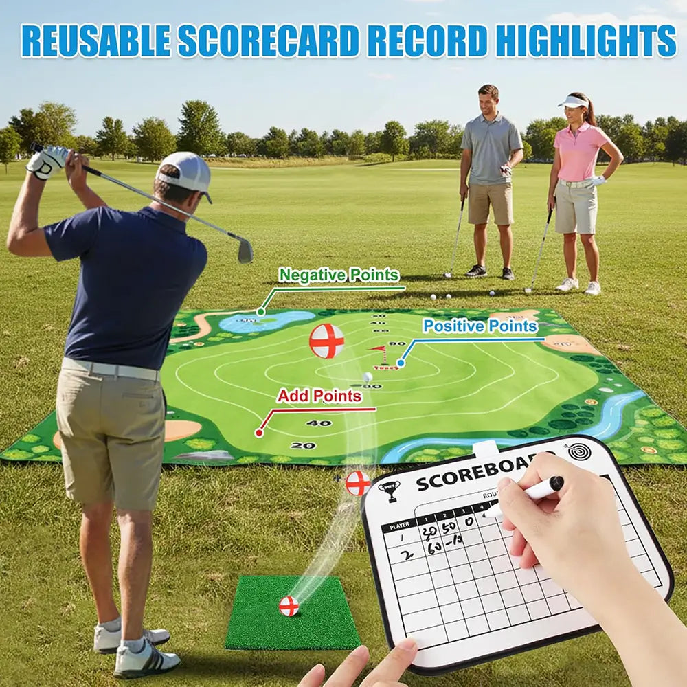Portable Golf Chipping Game – Camping & Backyard Target Game