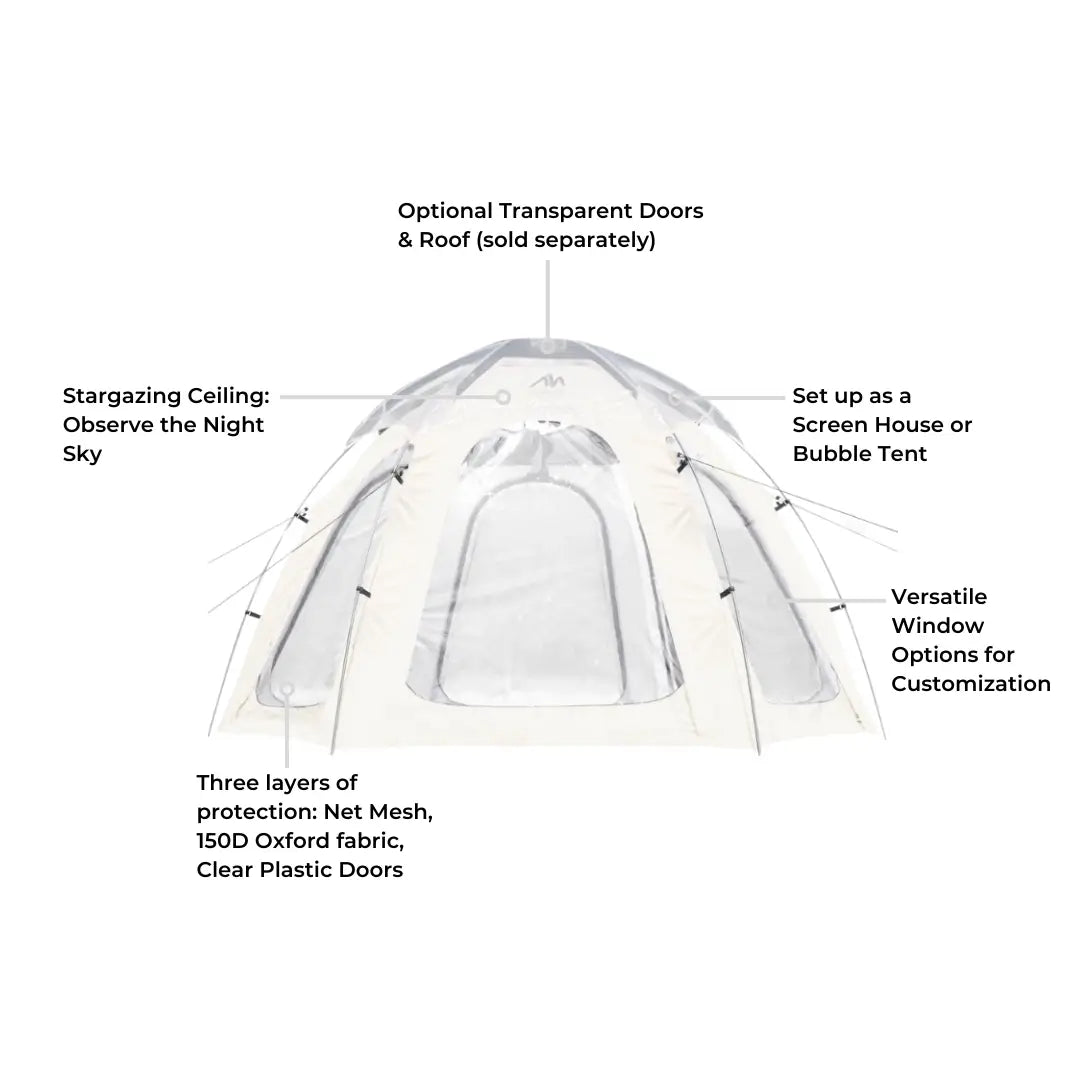 Nucleus Dome Tent 4-6P