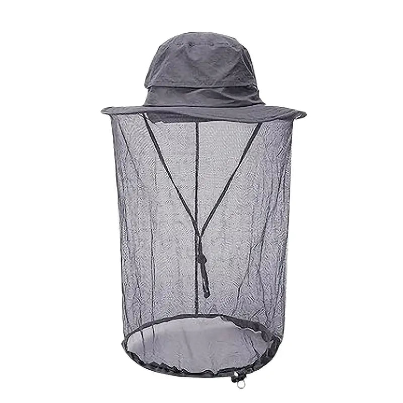 Mosquito Net Hat UPF 50+ Sun Protection – Wide Brim Safari Bug Hat Hiking Fishing & Camping