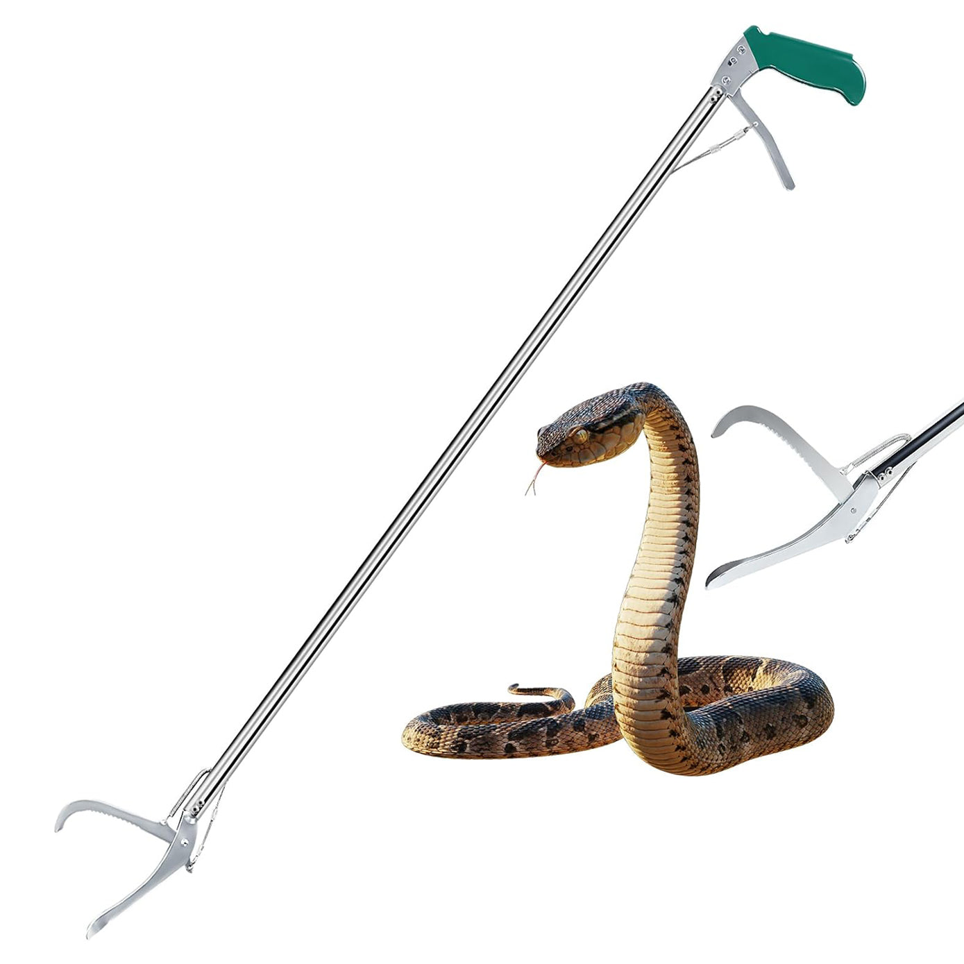 Professional Snake Tongs 52 Inches