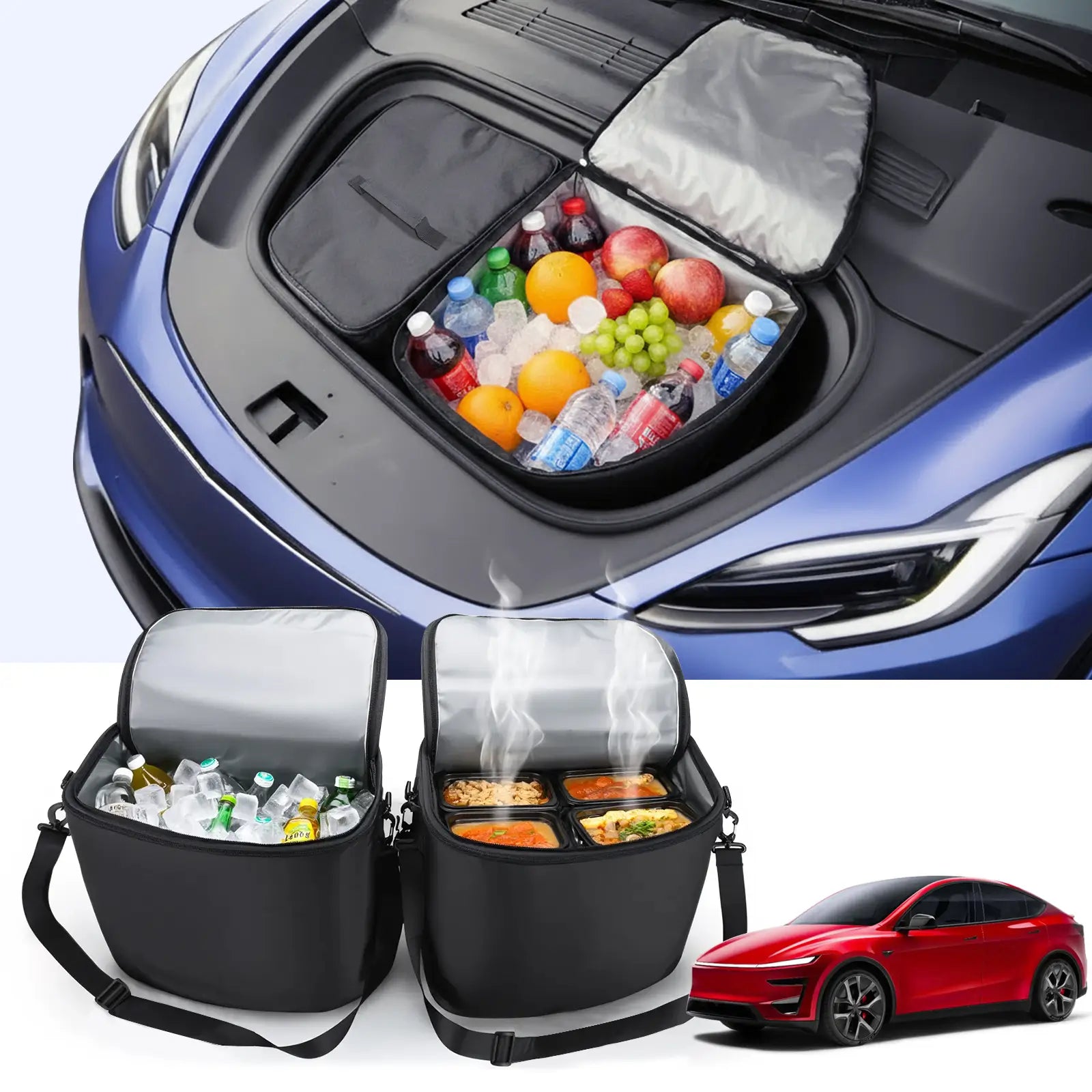 Tesla Model Y Frunk Cooler Organizers